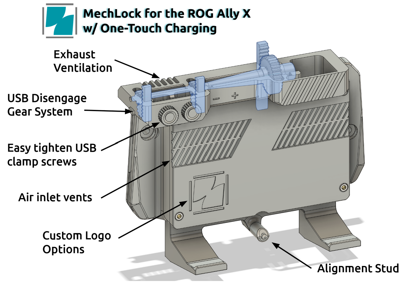 Asus ROG Ally X: MechLock w/ One-Touch Charging